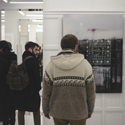 2017-01-19 Montreal Le Livart Black+White Vernissage